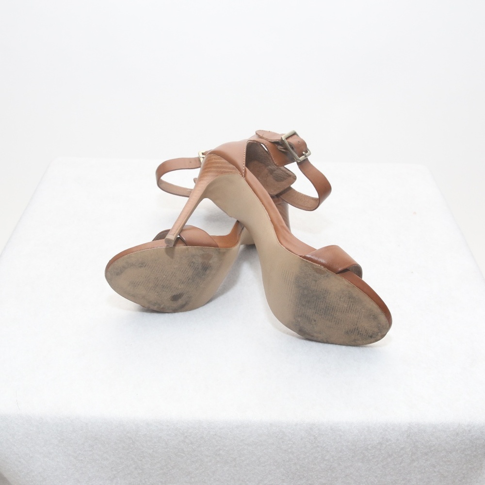 MARLENEE COGNAC HEELS - Picture 8 of 8